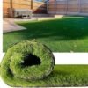 Petgrow Luxurious Artificial Grass 1.77 Inch Pile Height Ultrathick Turf 8 X 10 Feet,Indoor/Outdoor Dog Pee Fake Faux Grass,Synthetic Grass Rug Garden Landscape Patio,Drainage Holes : Patio, Lawn & Garden